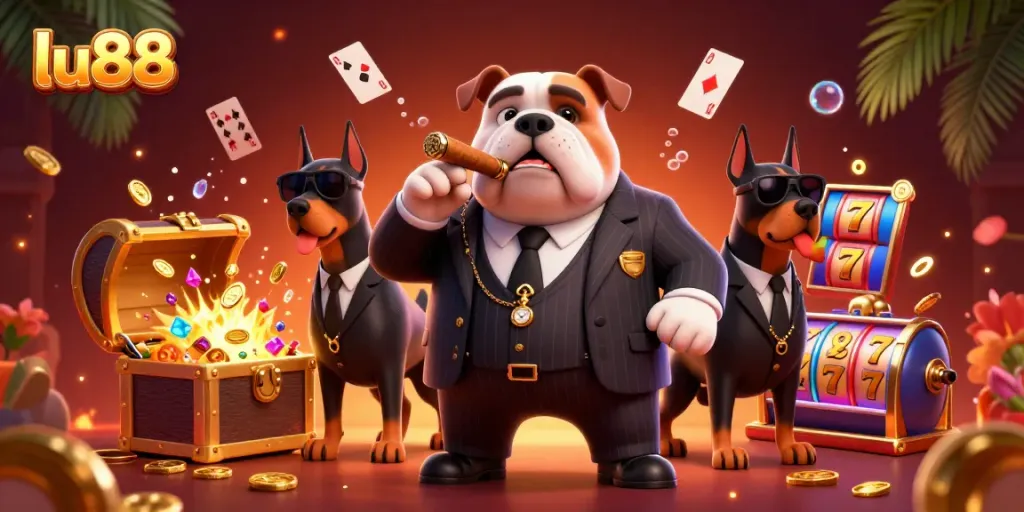 Experience thrilling adventures with lu88's unique casino action featuring vibrant characters.